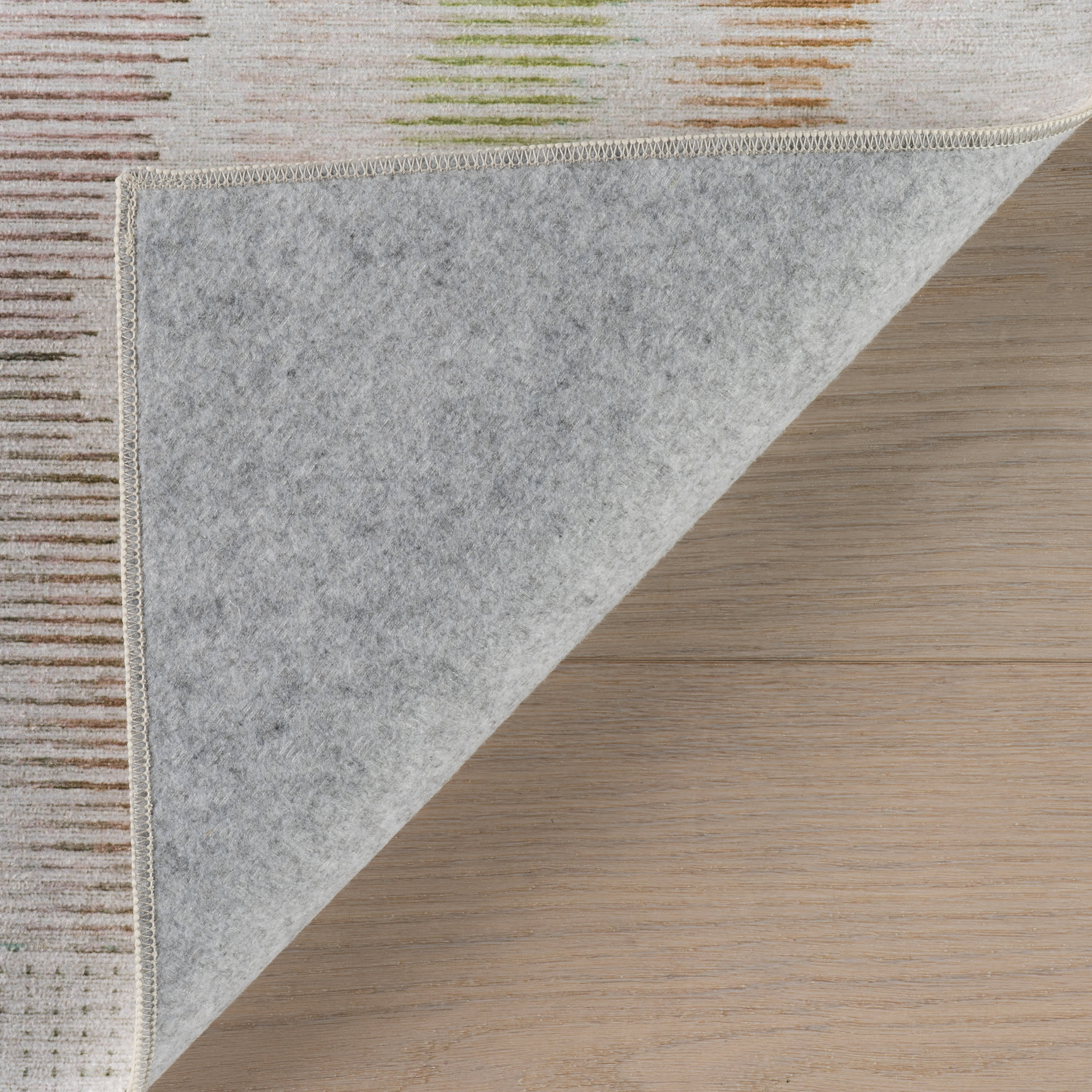 Chevron Machine Washable Rug | Multi