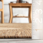 Meyari Indoor/Outdoor Checkered Rug | Brown