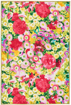 Chamomile Cluster Machine Washable Rug | Multi