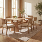 Fenni Moroccan Washable Rug | Sand