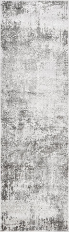 Whitney Vintage Abstract Rug | Light Grey