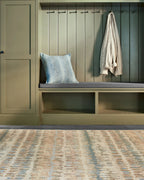 Paint Chip Machine Washable Rug | Natural