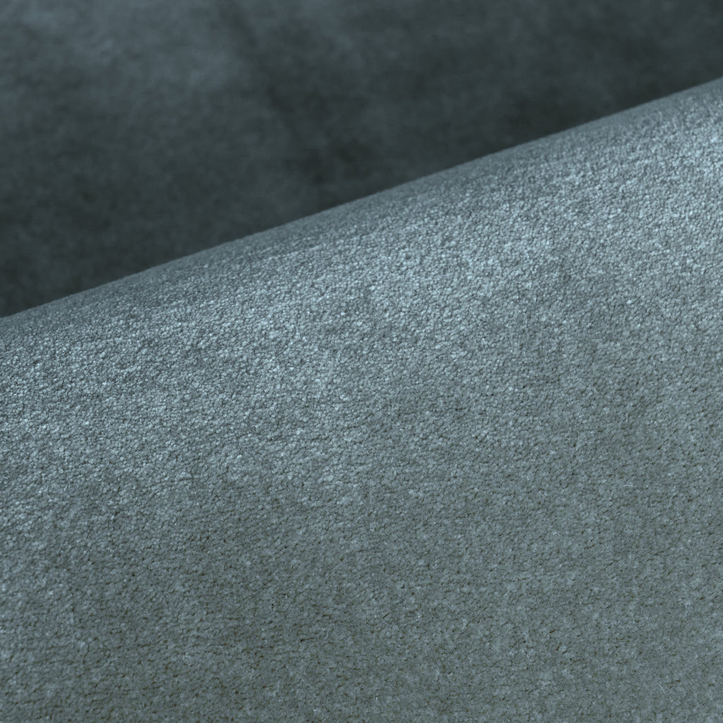 Ranya Modern Solid Rug | Blue