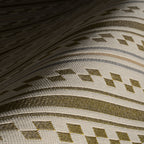 Caldera Modern Checkered Indoor/Outdoor Rug | Tan