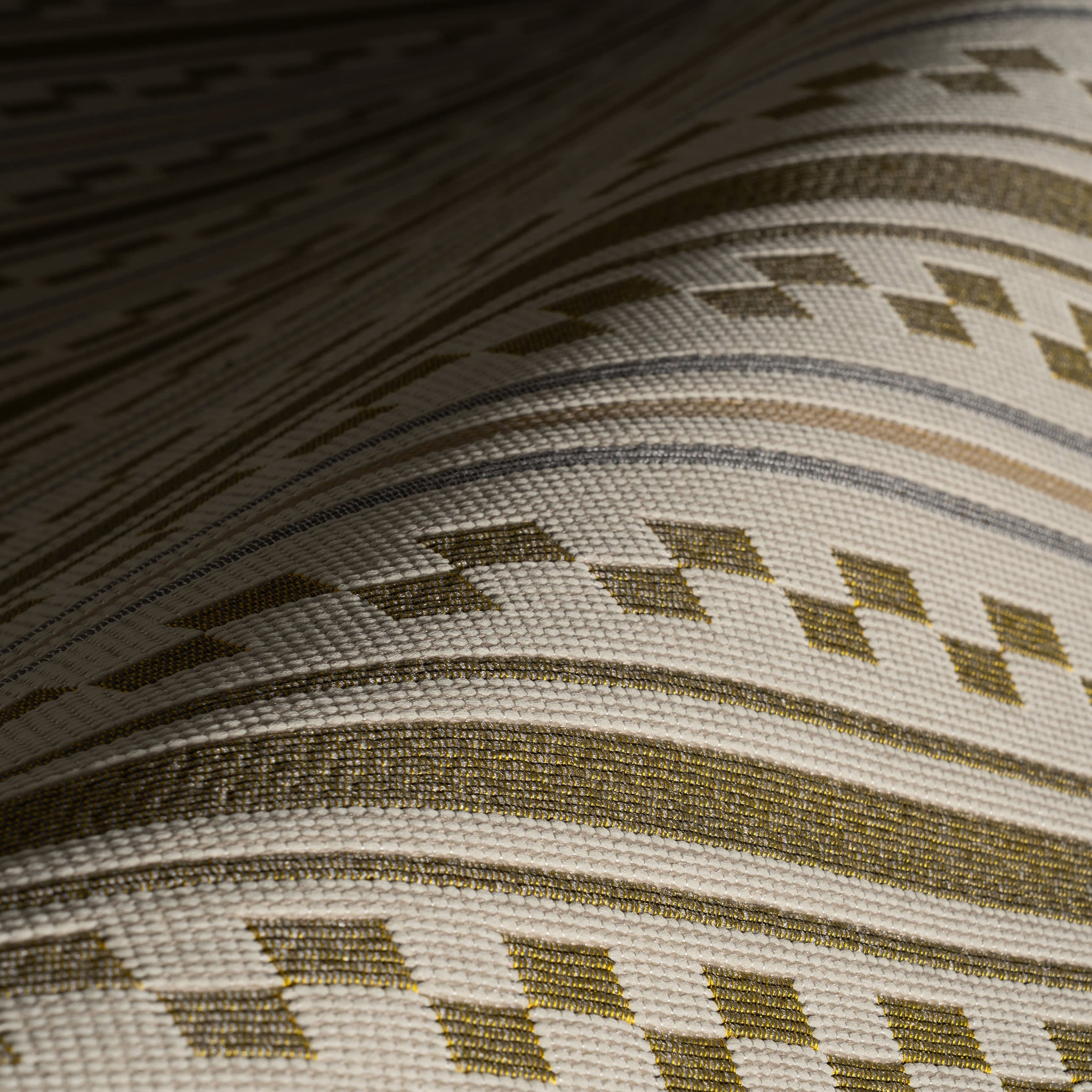 Caldera Modern Checkered Indoor/Outdoor Rug | Tan