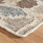 Rufus Stone Kilim Handwoven Wool Rug | Natural
