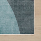 Benni Abstract Washable Rug | Multicolor