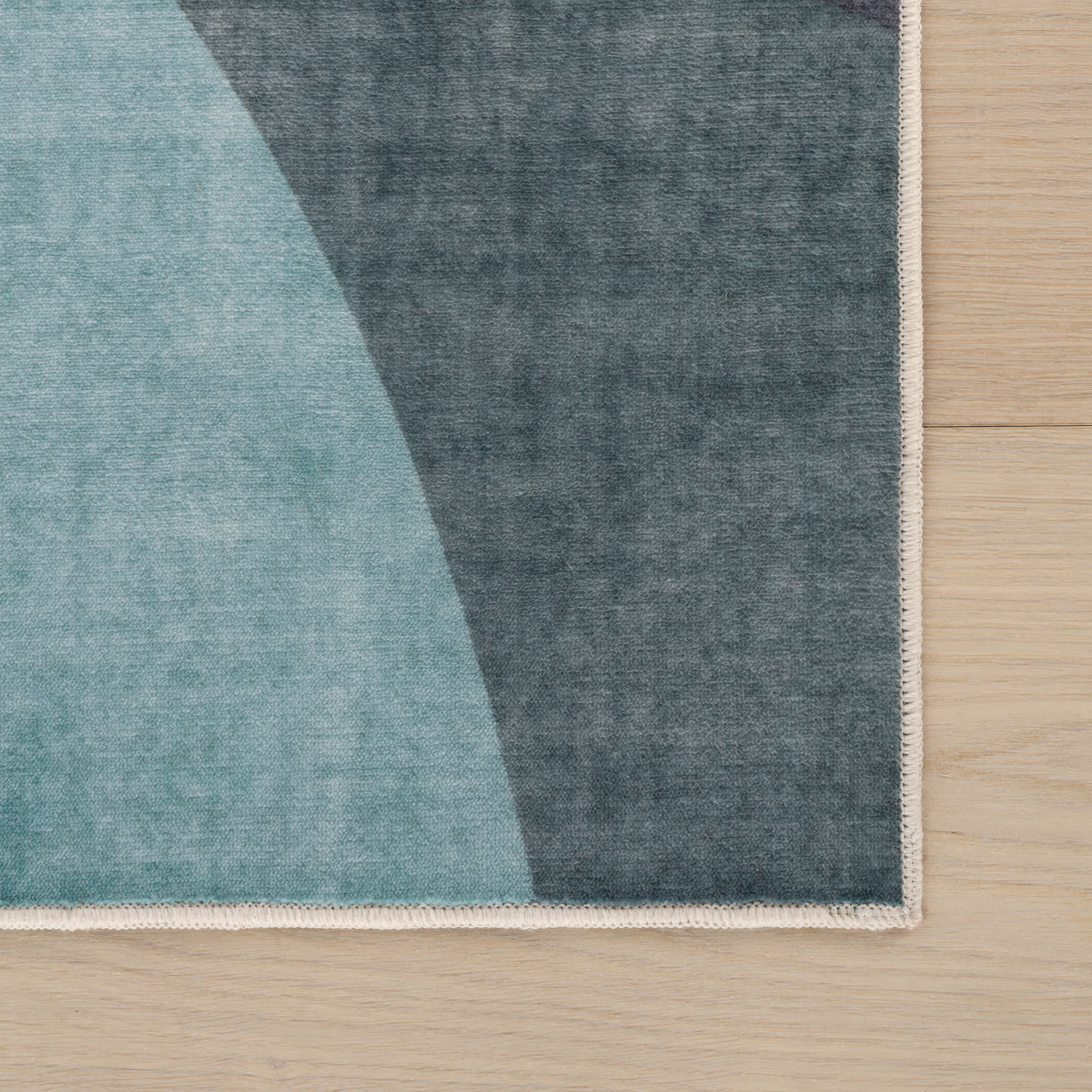 Benni Abstract Washable Rug | Multicolor