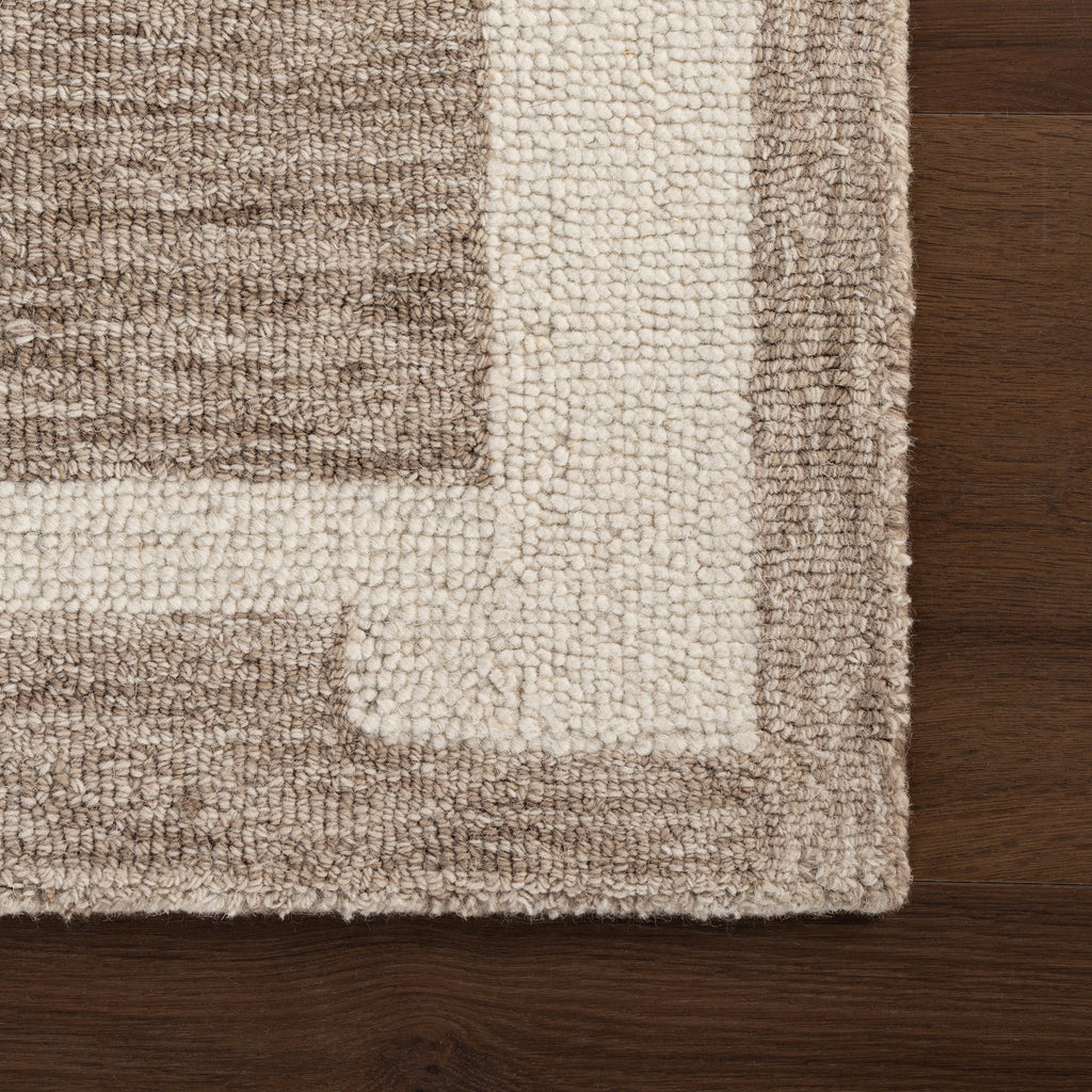 Suna Wool Modern Transitional Rug | Sand