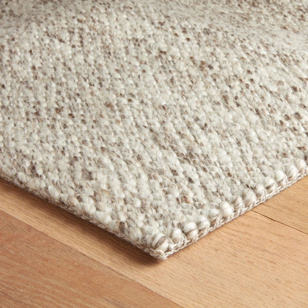 Loggia Handwoven Wool Rug | Natural