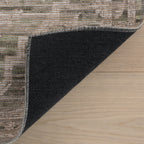 Nefre Traditional Diamond Rug | Green