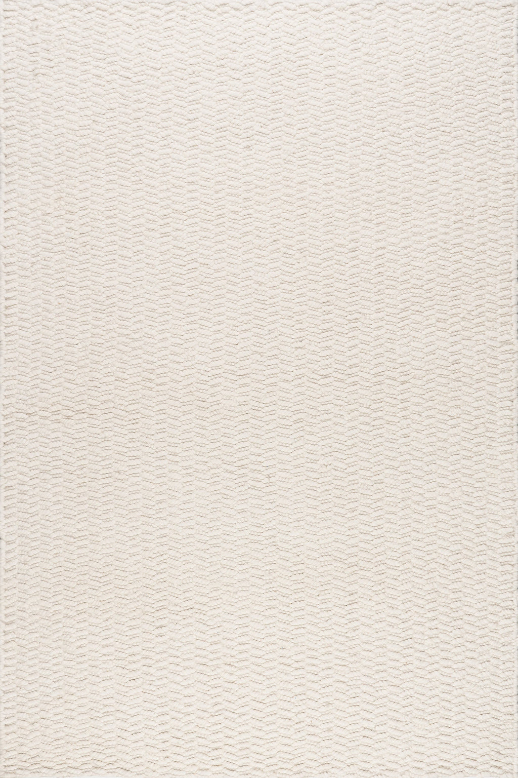 Sutton Solid Chevron Rug | Ivory