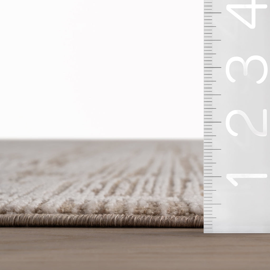 Sani Modern Southwestern Rug | Brown