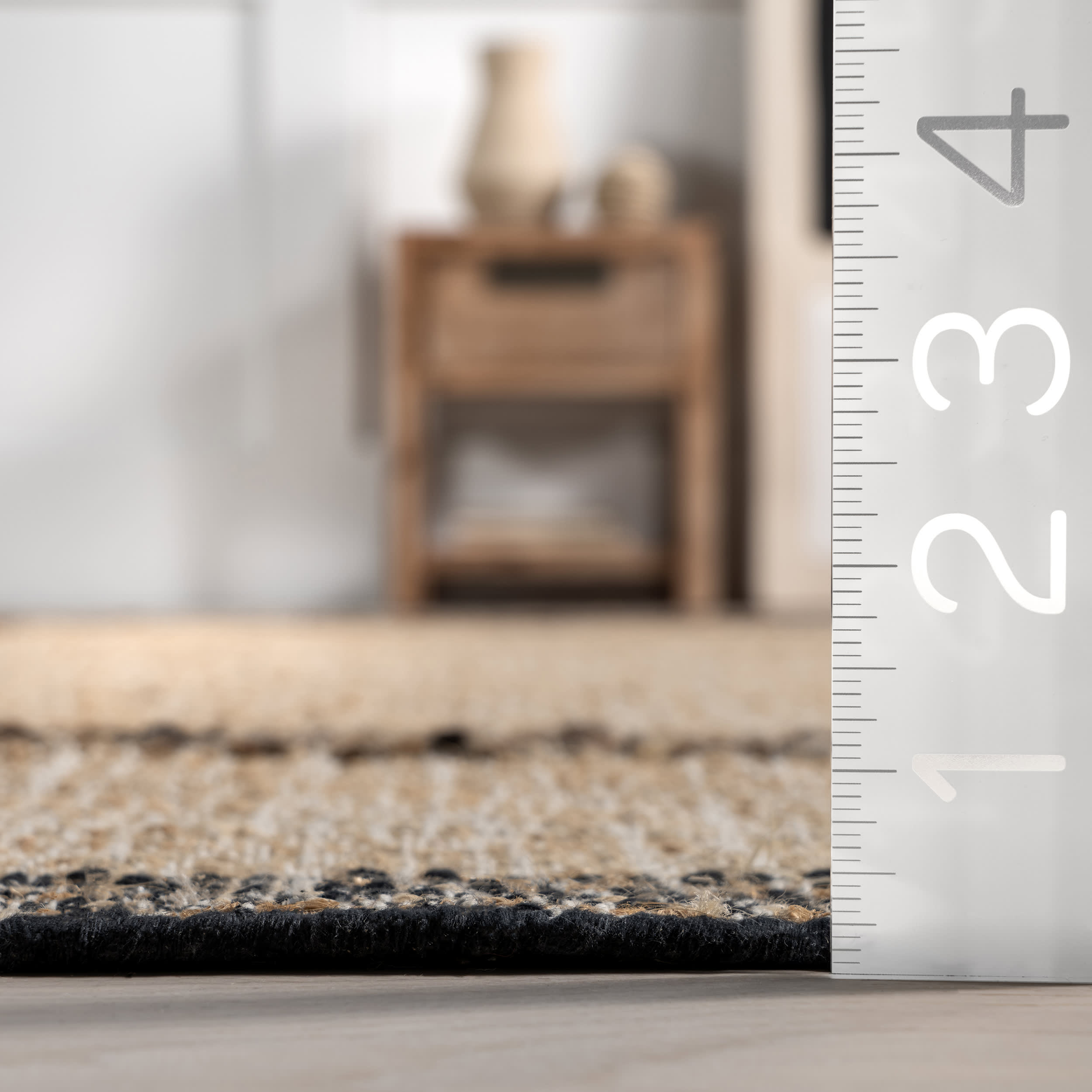 Agora Jute and Wool Rug | Natural