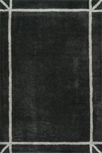 Sivra Bordered Rug | Blue