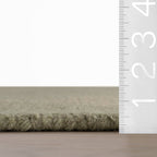 Tova Tufted Diamond Rug | Green
