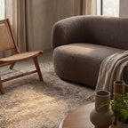 Abstract Nebula Rug | Grey