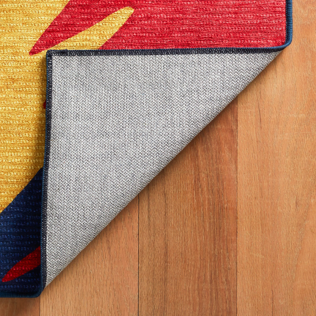 Graphic Machine Washable Rug | Multi