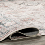 Elandra Spill Proof Washable Rug | Ivory Multicolor