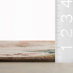 Amaia Floral Washable Rug | Multicolor