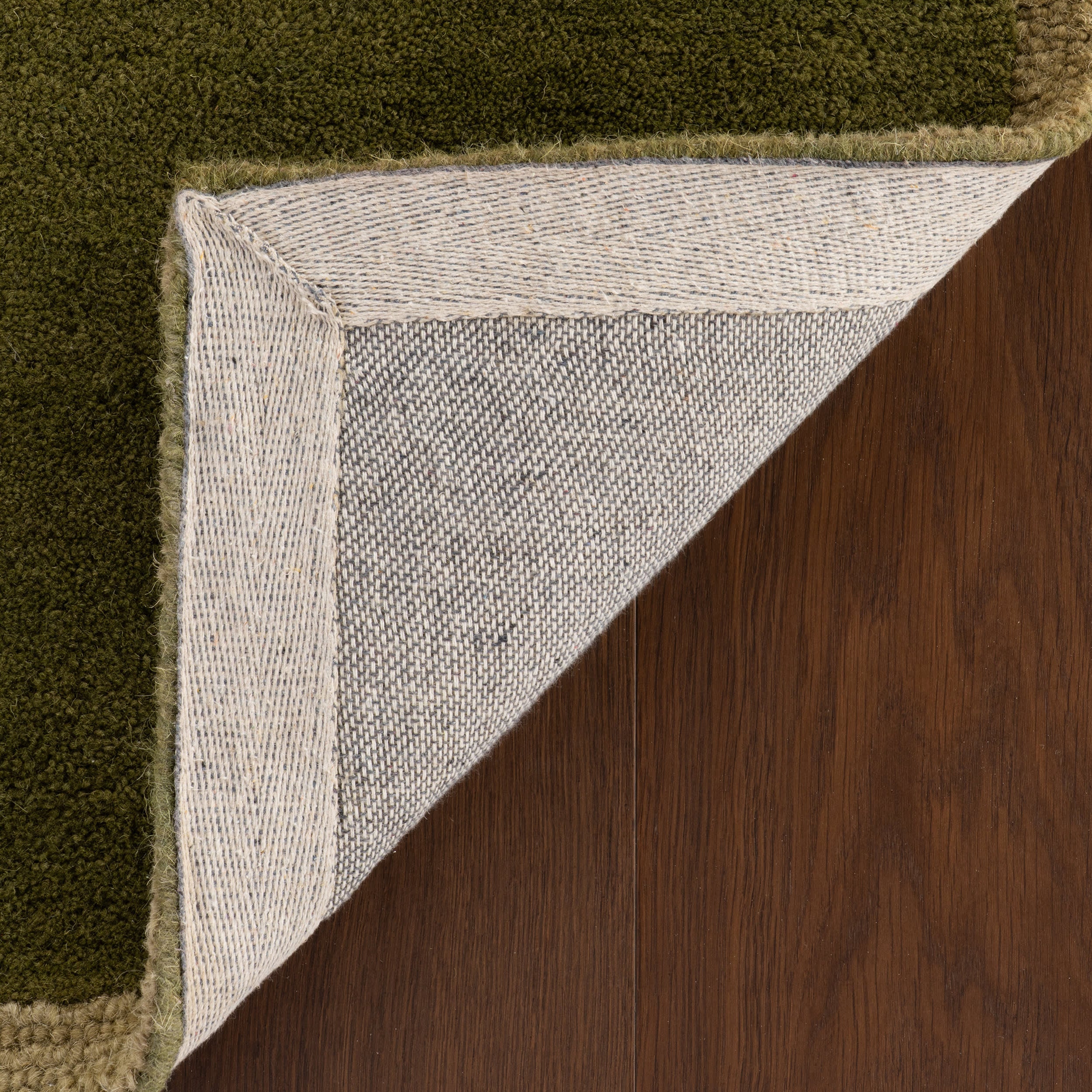 Mira Mid-Century Geometric Rug | Green