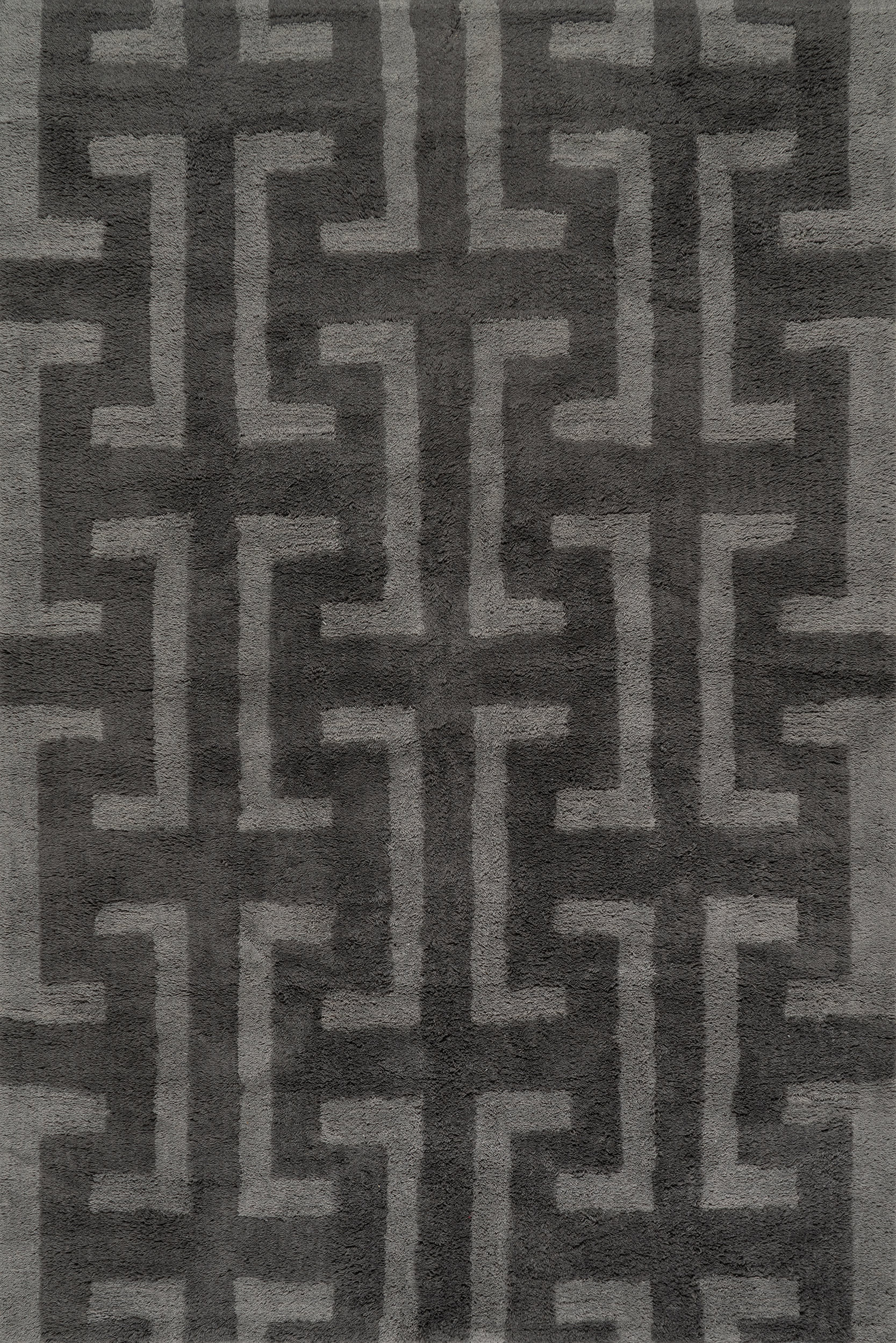 Camelle Modern Geometric Rug | Grey Image secondaire du produit