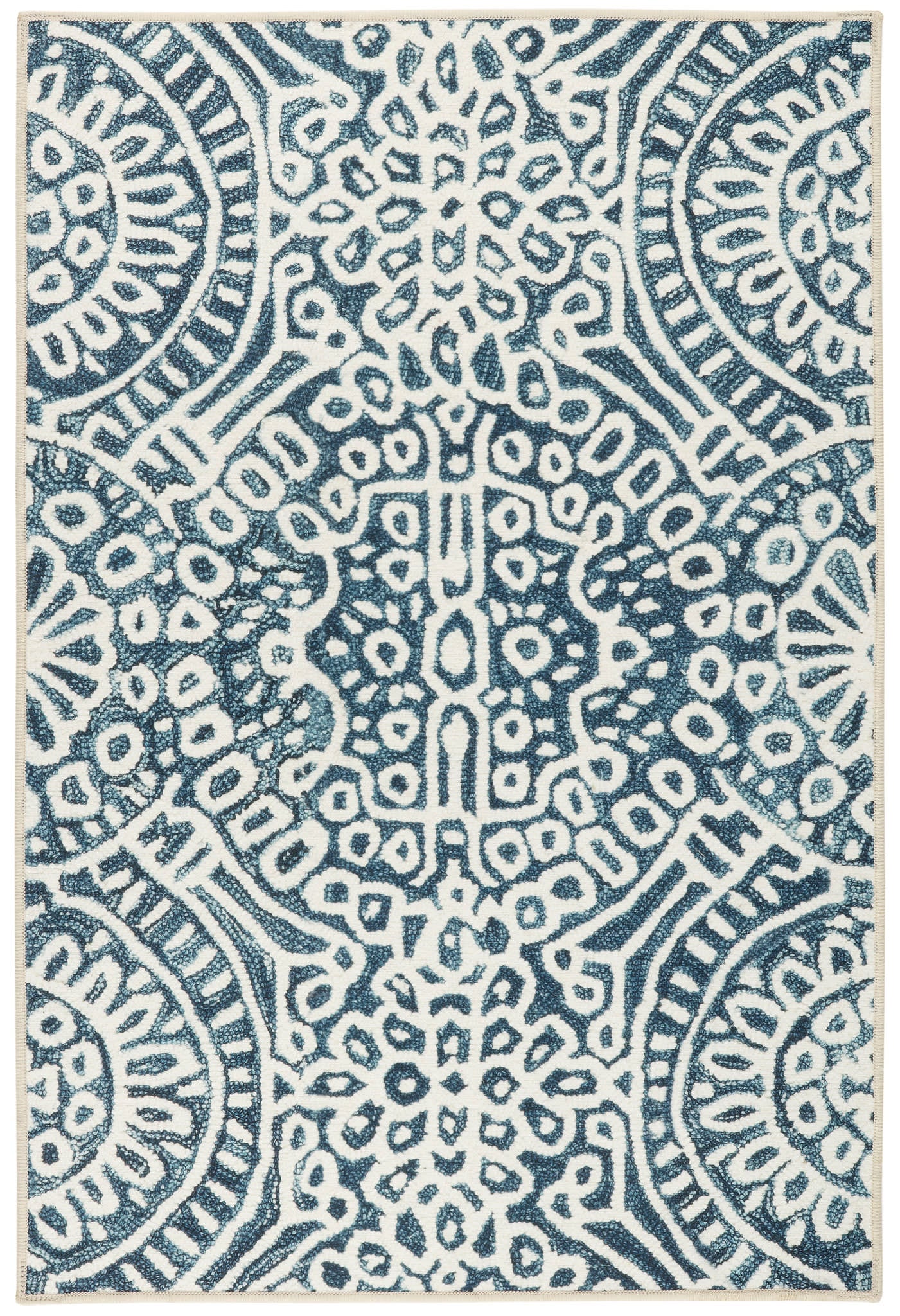 Temple Machine Washable Rug | Ink Image principale du produit