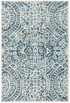 Temple Machine Washable Rug | Ink