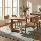 Cenavi Coastal Washable Rug | Green