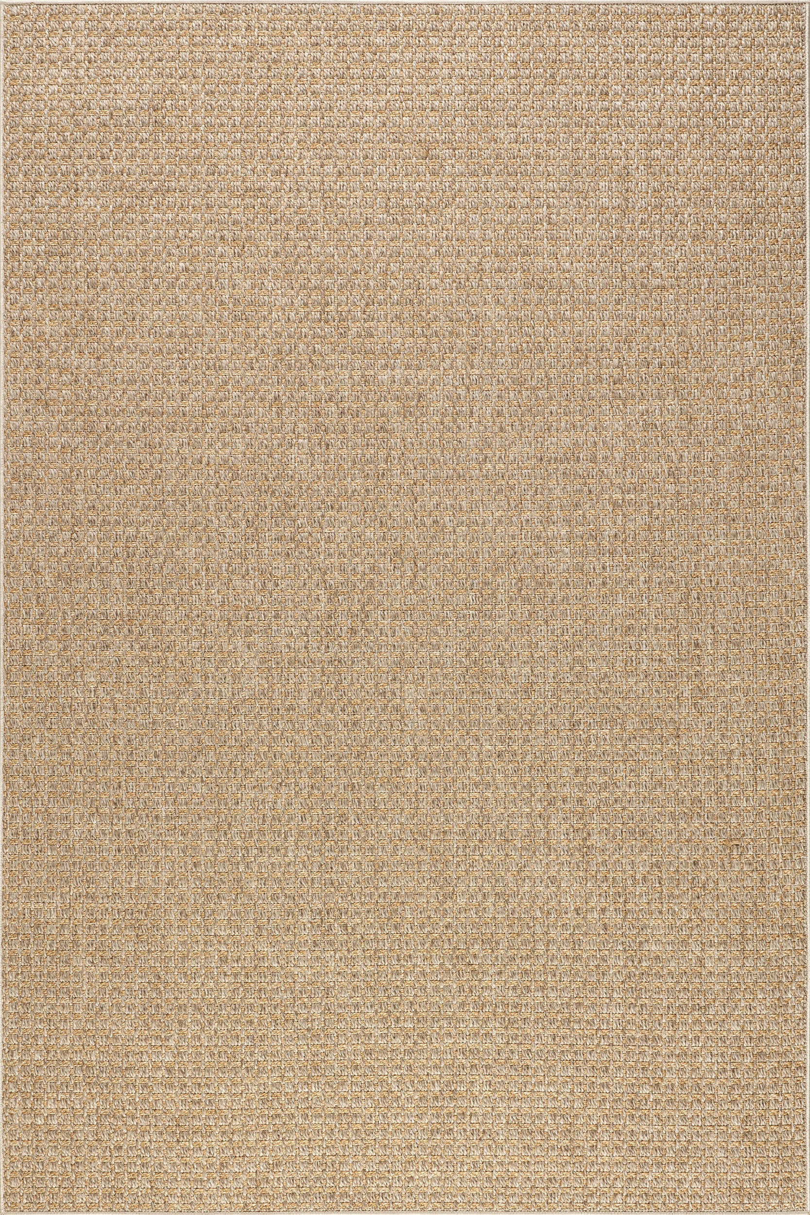 Alora Textured Geometric Indoor/Outdoor Rug | Beige Main image