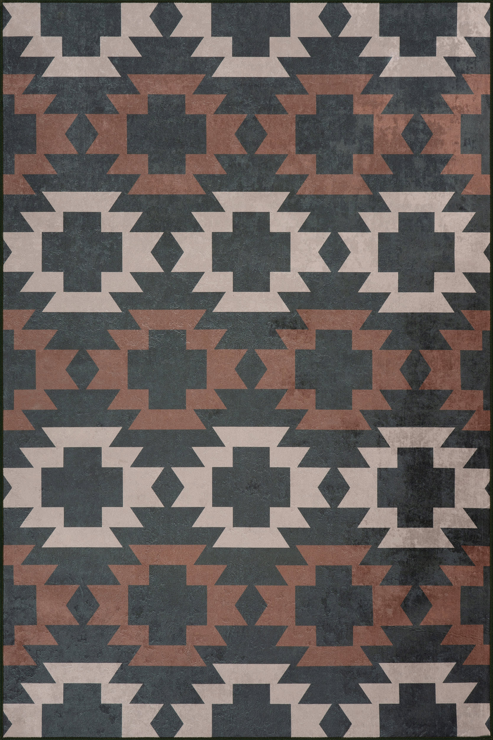 Mesalaya Southwestern Geometric Washable Rug | Multicolor Image secondaire du produit