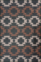 Mesalaya Southwestern Geometric Washable Rug | Multicolor