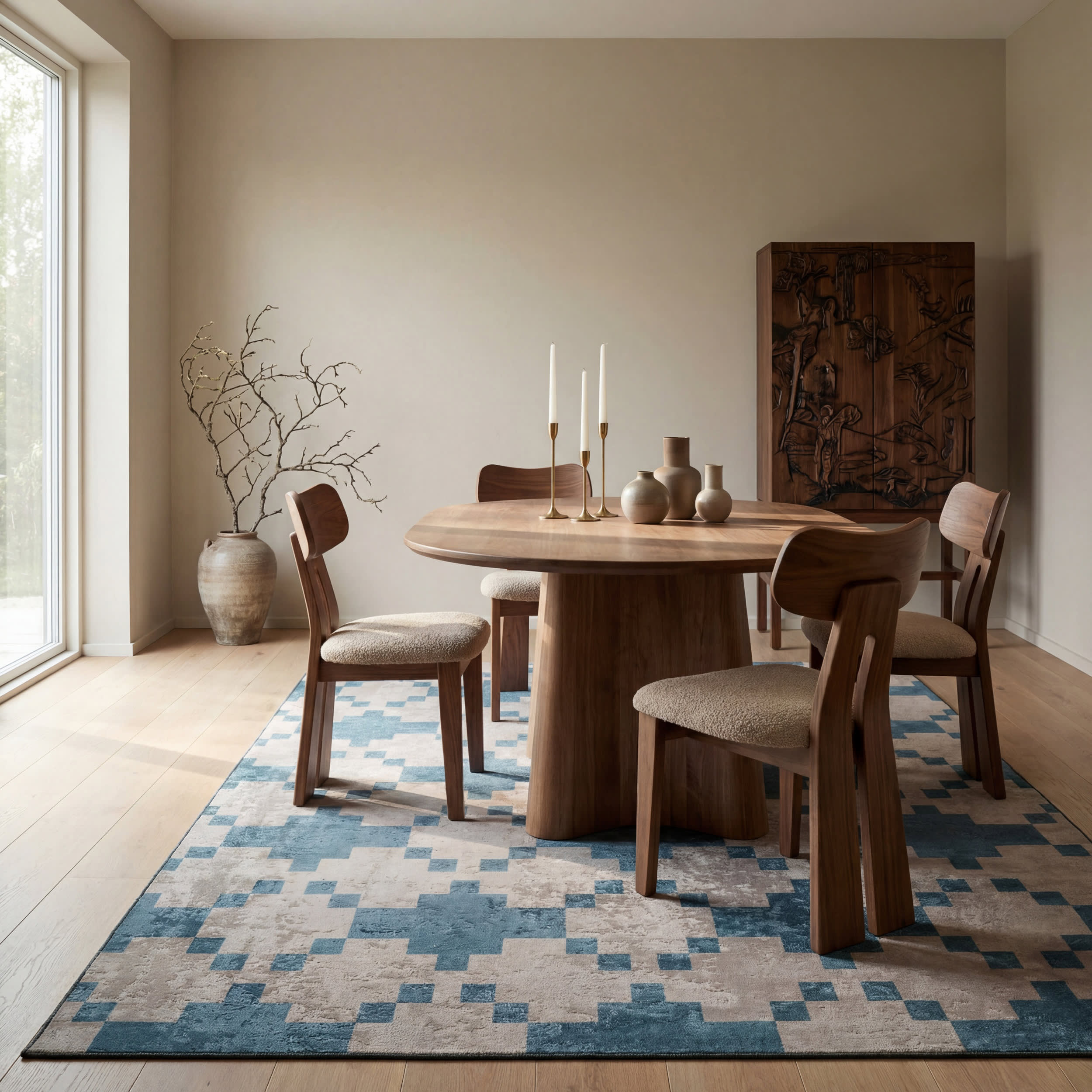 Tilana Southwestern Geometric Washable Rug | Multicolor