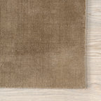 Arrel Speckled Wool-Blend Rug | Fawn