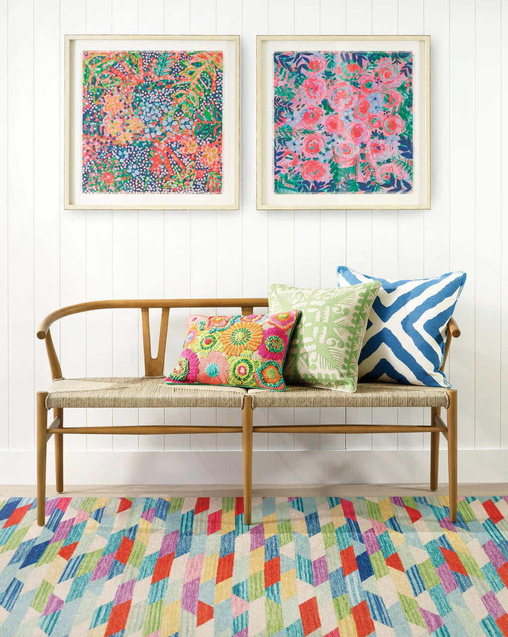 Hotline Machine Washable Rug | Multi