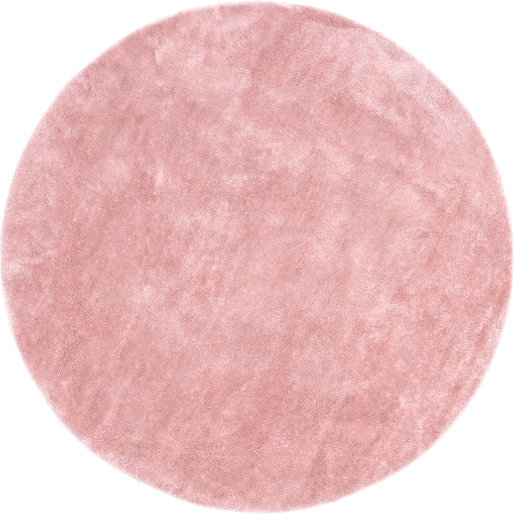 Washable Solid Shag Rug | Pink