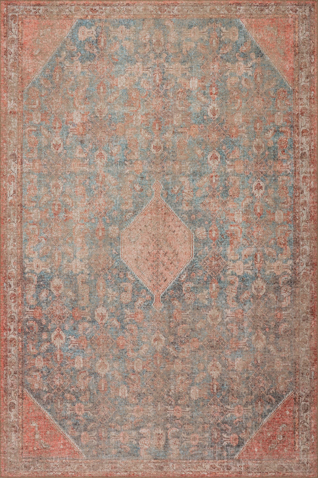 Wesa Medallion Rug | Multicolor
