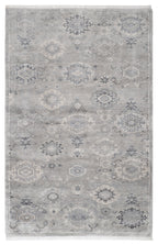 Lila Hand Knotted Wool Rug | Grey