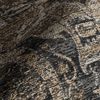 Alivia Medallion Reversible Indoor/Outdoor Rug | Cream & Charcoal