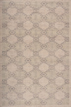 Sahi Traditional Diamond Washable Rug | Green