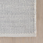 Pebble Handwoven Performance Rug | Grey