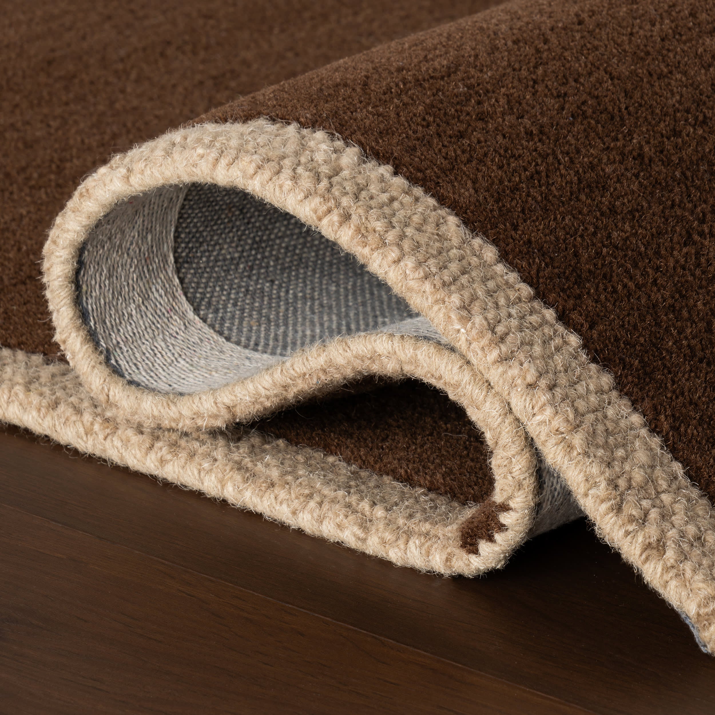 Mira Mid-Century Geometric Rug | Brown