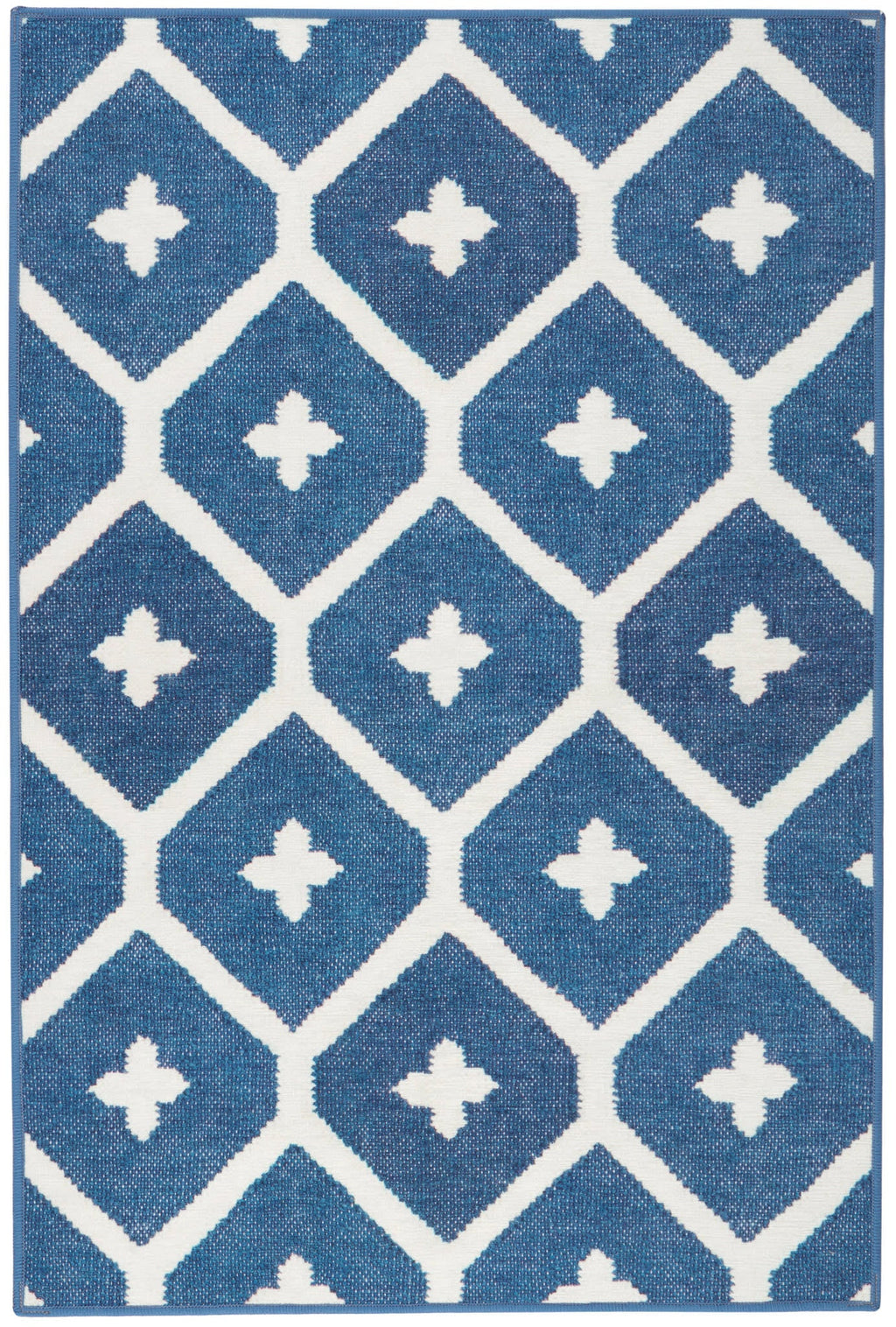 Elizabeth Machine Washable Rug | Navy