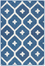 Elizabeth Machine Washable Rug | Navy