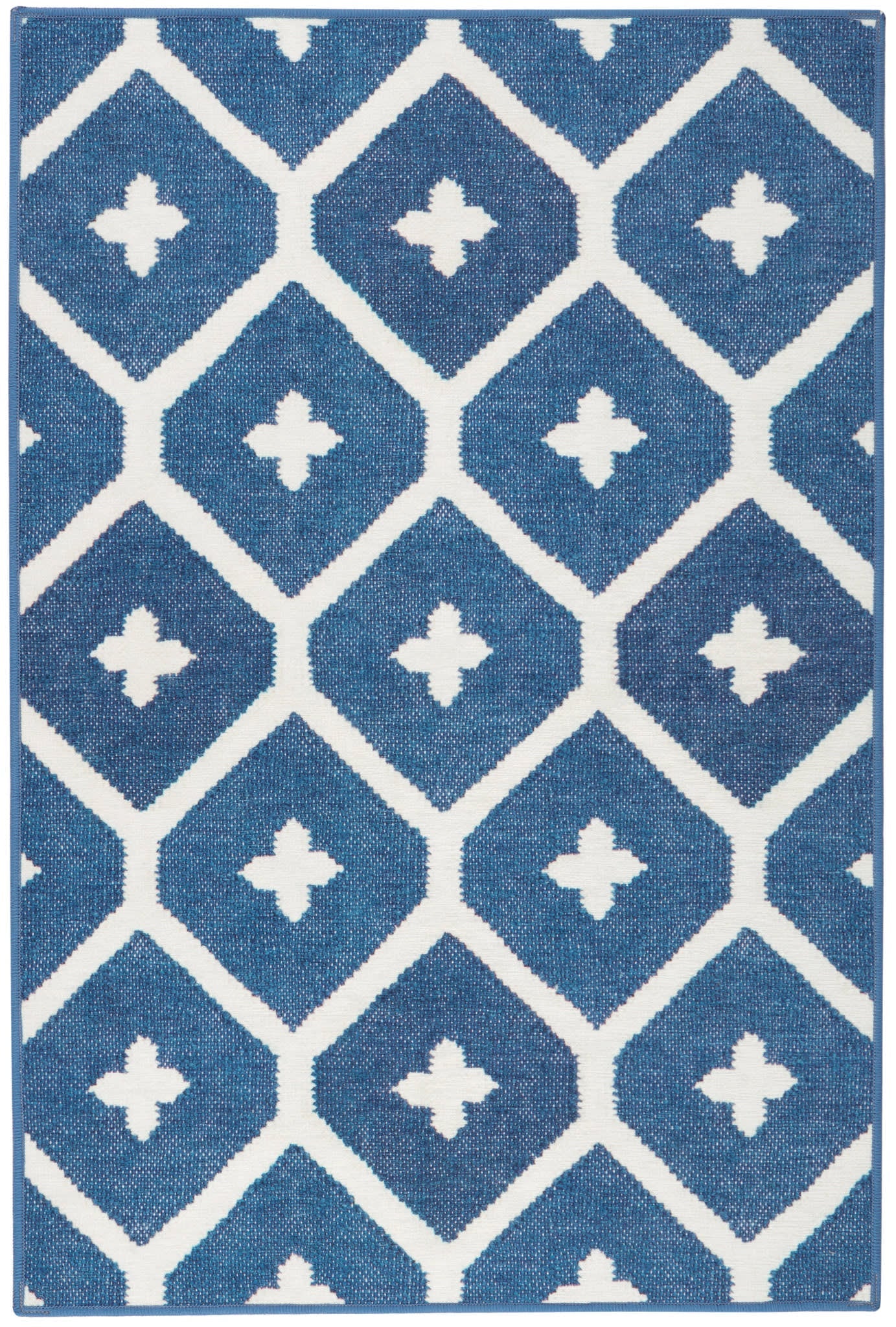 Elizabeth Machine Washable Rug | Navy
