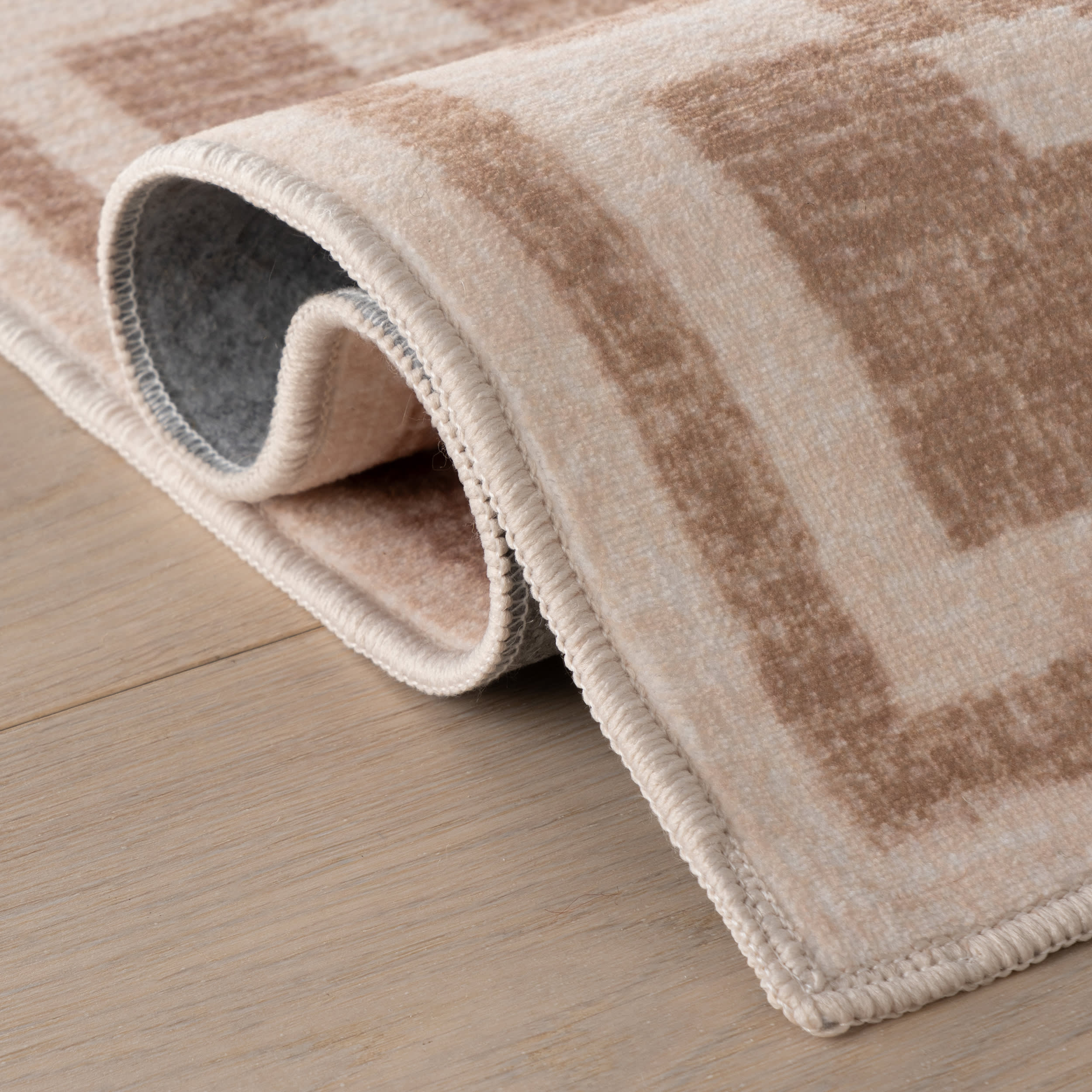 Innex Bohemian Washable Rug | Natural