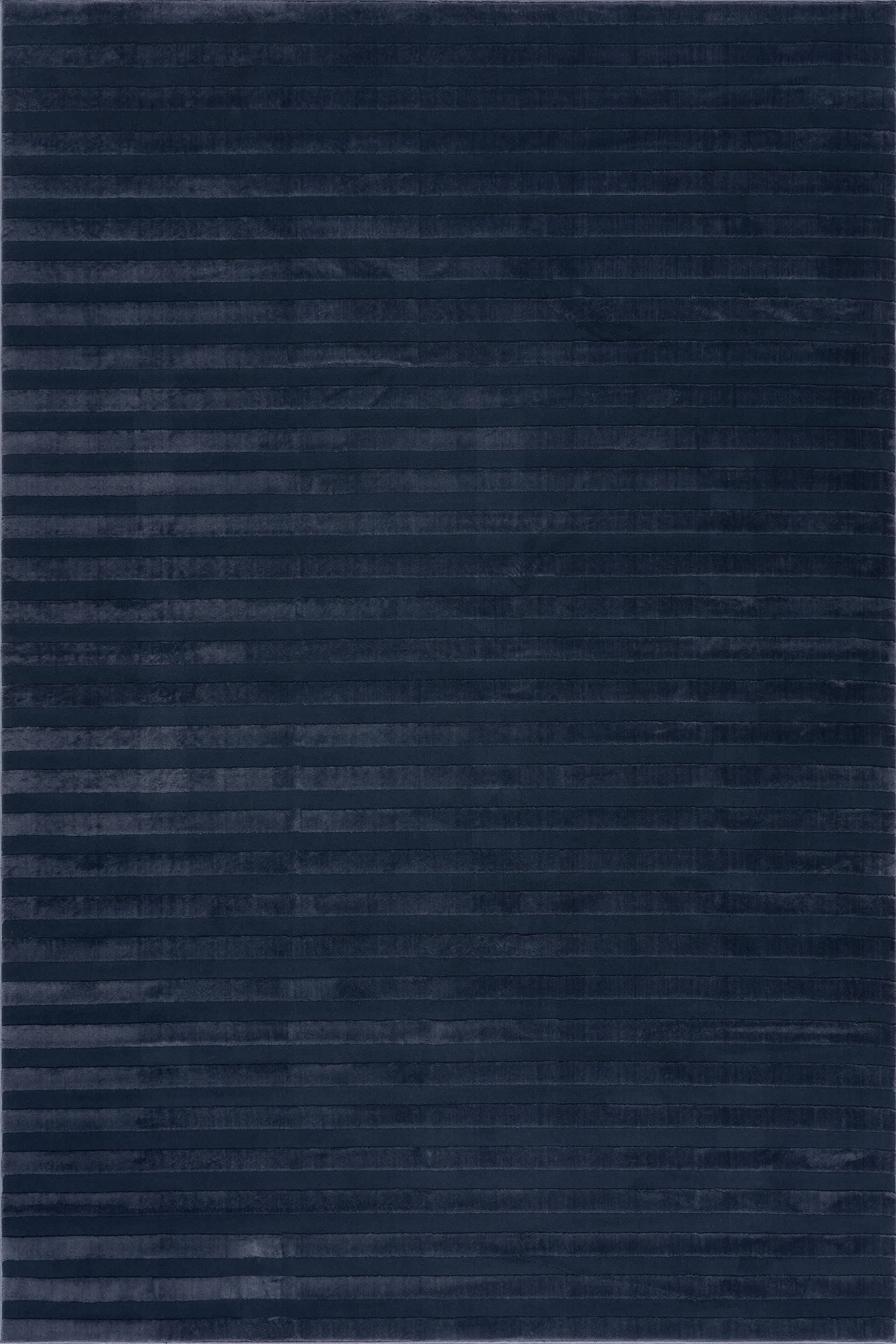 Syra Modern Striped Washable Rug | Blue Main image