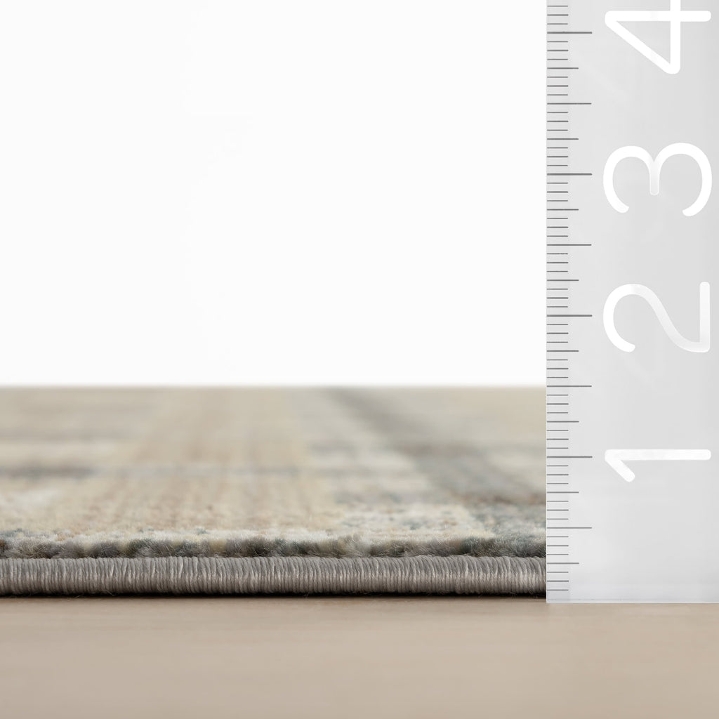 Sorelle Modern Plaid Rug | Beige