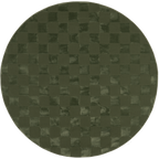 Cape May Plush Textured Washable Rug | Green