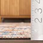 Meaghan Fading Persian Washable Rug | Rust